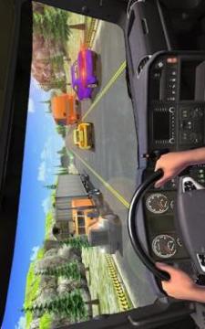 Racing In Bus: Real Highway Traffic游戏截图2