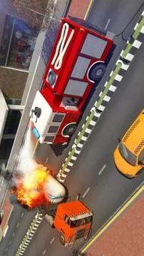 Fire Engine Truck Simulator 2018游戏截图2