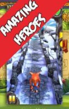 Subway Crash Run Bandicoot Escape Game游戏截图2