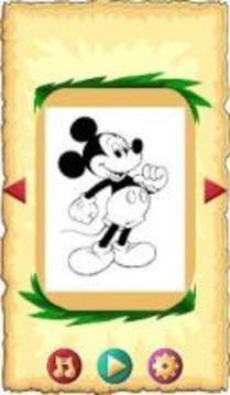 Coloring Book for mickey mouse游戏截图4