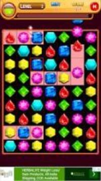 Jewels Mania Match 3 fun游戏截图4