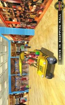 Shopping Mall Taxi Driving Simulator 2018游戏截图3