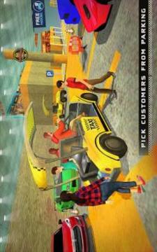 Shopping Mall Taxi Driving Simulator 2018游戏截图4