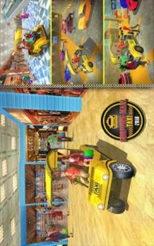 Shopping Mall Taxi Driving Simulator 2018游戏截图1