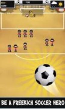 Stickman Soccer Ultimate - Free Kick游戏截图2