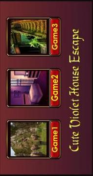 Cute Violet House Escape - Escape Games Mobi 77游戏截图3