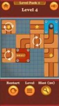 Move The Ball Sliding Puzzle游戏截图1