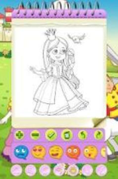 Princess Coloring Book Games游戏截图1