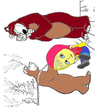 Coloring Page for Masha游戏截图1