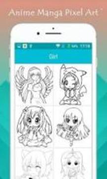 Anime Manga Pixel Art游戏截图2