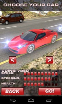 超高速赛车游戏截图1