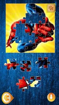 Puzzle SuperHero jigsaw Game游戏截图3