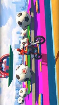 Superheroes Bike Stunt Racing: Fast Highway Racing游戏截图2