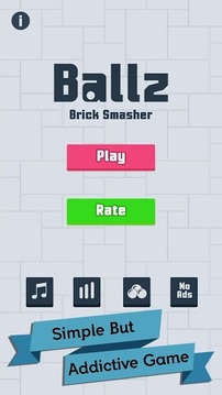 Ballz Brick Smasher - Arcade游戏截图1