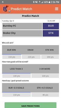 Best Predictor Fantasy Game游戏截图3