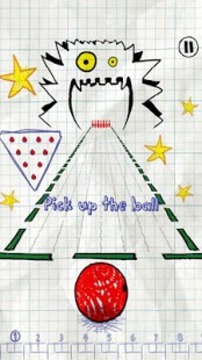 涂鸦保龄球 Doodle Bowling游戏截图1