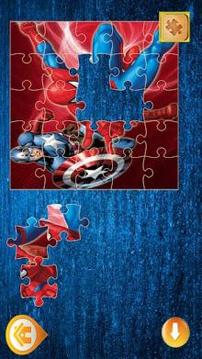 Puzzle SuperHero jigsaw Game游戏截图1