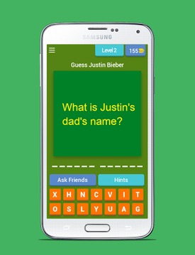 Justin Bieber Quiz Challenge游戏截图3