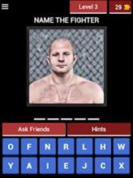 UFC - Name The Fighter游戏截图2