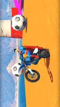 Superheroes Bike Stunt Racing: Fast Highway Racing游戏截图5