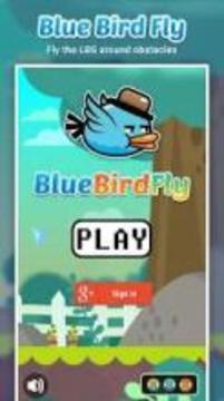 Blue Bird Fly游戏截图3