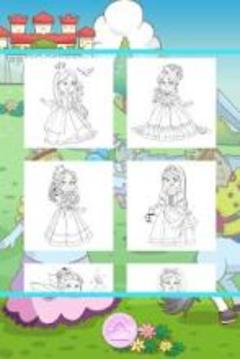 Princess Coloring Book Games游戏截图4