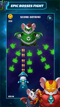 Cat Shooter: Space Attack游戏截图3