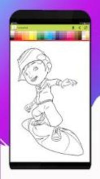 coloring boboiboy_v02游戏截图2