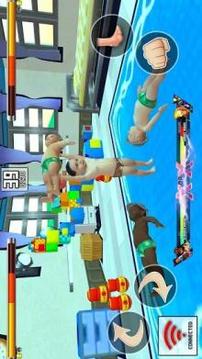 Kids World Tag Team Wrestling Ring Fighting游戏截图2