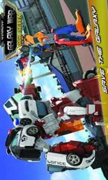 Giga Seven vs tritan Battle - TOBOT Transform游戏截图3