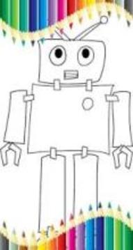 Robot Coloring Book游戏截图1