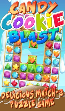 Candy Cookie Blast游戏截图1