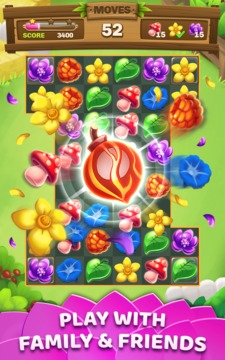 Flower Power Match游戏截图2