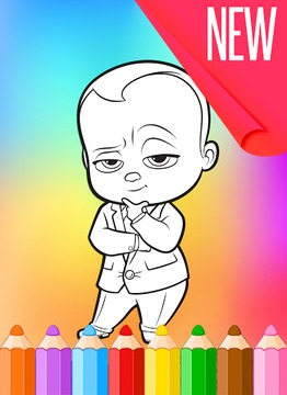 How To Color baby boss游戏截图1