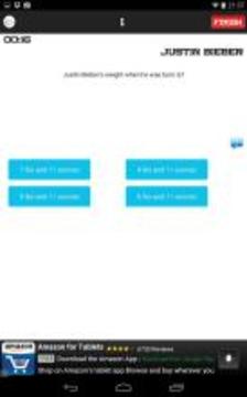 Justin Bieber Quiz游戏截图5