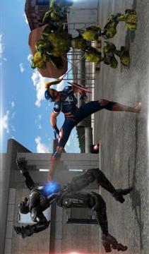 Girl Captain America Superhero游戏截图4
