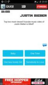 Justin Bieber Quiz游戏截图1