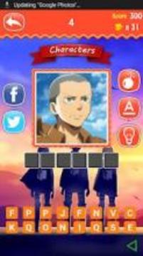 Attack On Titan quiz游戏截图5