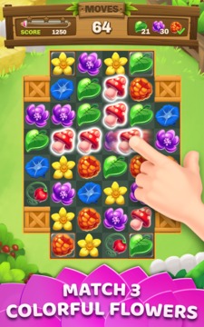 Flower Power Match游戏截图1