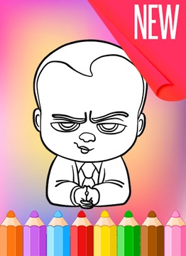 How To Color baby boss游戏截图4