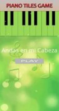 Andas En Mi Cabeza - Chino y Nacho Piano Tile Pro游戏截图4