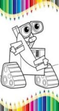 Robot Coloring Book游戏截图5