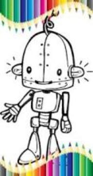 Robot Coloring Book游戏截图3