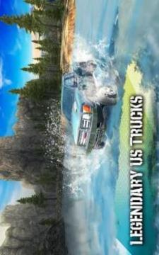 US Truck Offroad: 6x6 Rock Crawl Driving Simulator游戏截图3