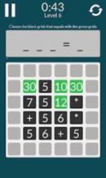 Speed Math Puzzle游戏截图4