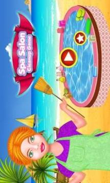 Spa Salon Cleanup Simulator: Pool & Bath Cleaning游戏截图1