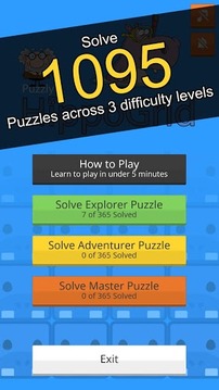 HippoGrid Free - 1095 Puzzles游戏截图1