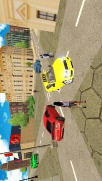 Crazy Car Taxi Game: 3D Car Simulator 2018游戏截图4