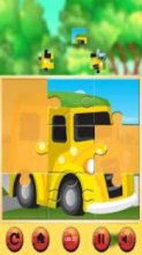 Funny Cars Jigsaw puzzle游戏截图3