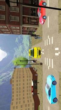 Crazy Car Taxi Game: 3D Car Simulator 2018游戏截图1